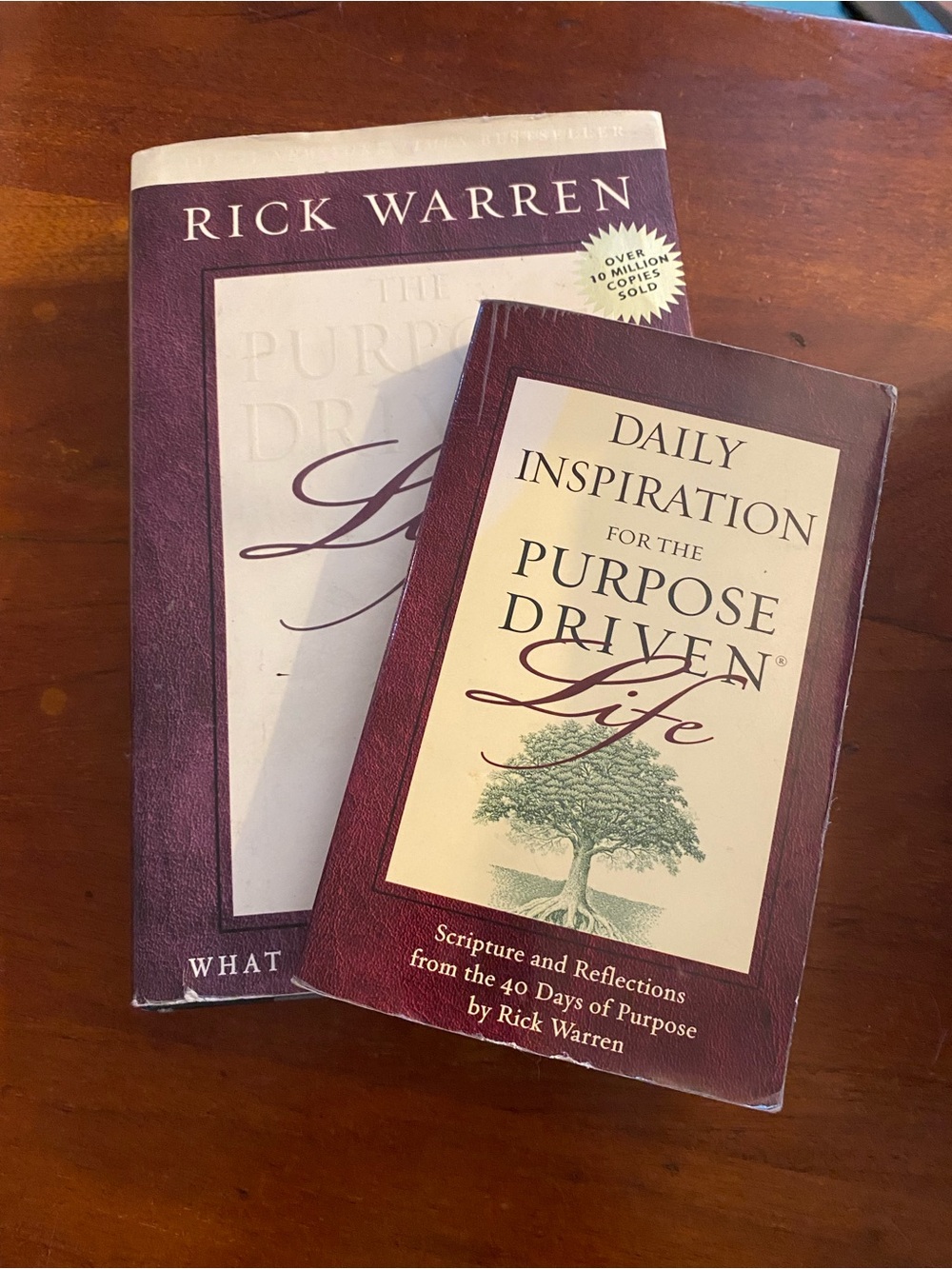 White + Warren Burgundy and Cream Hardcover Book